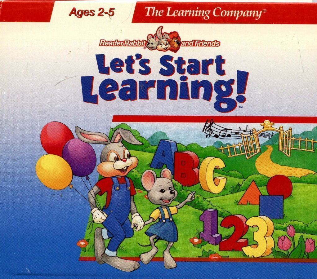 Reader Rabbit and Friends: Let's Start Learning! box art