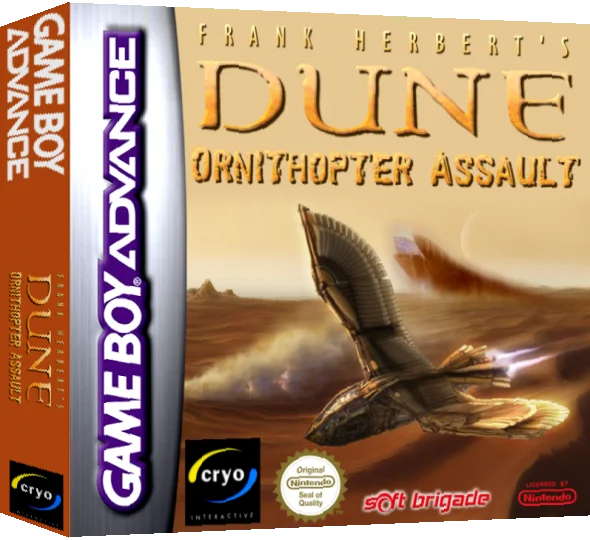 Frank Herbert's Dune - Ornithopter Assault — box-3D (EU)