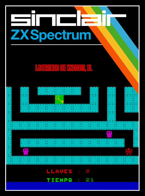 Laberinto de Knosos, El box art