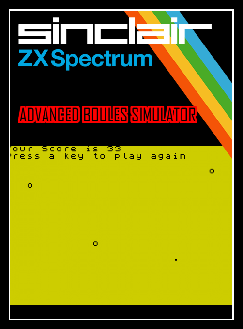 Advanced Boules Simulator box art