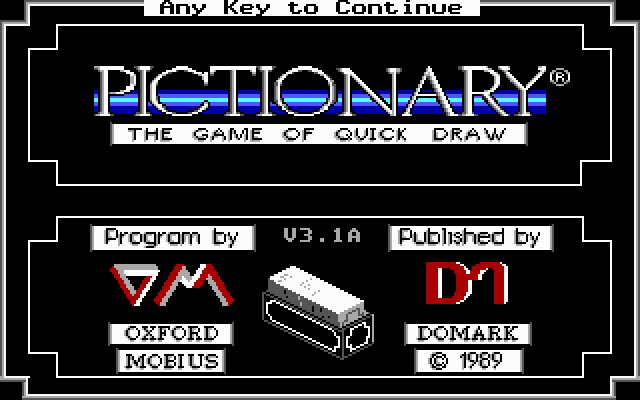 Pictionary - The Game Of Quick Draw — sstitle (EU)