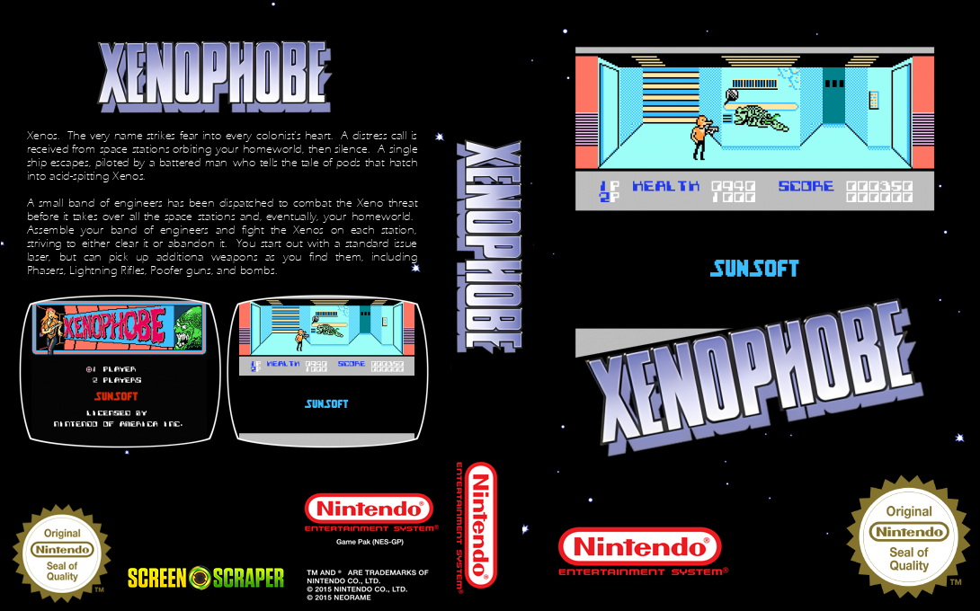 Xenophobe — box-texture (SS)