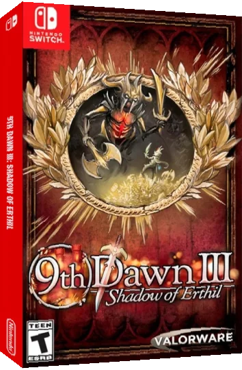 9th Dawn III - Shadow of Erthil — box-3D (US)