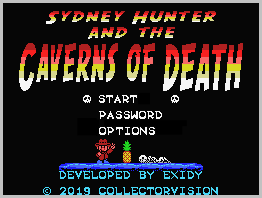 Sydney Hunter and the Caverns of Death — sstitle (WOR)