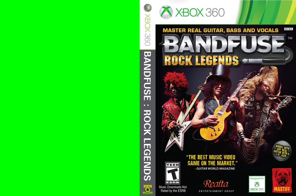 Bandfuse - Rock Legends — box-texture (US)