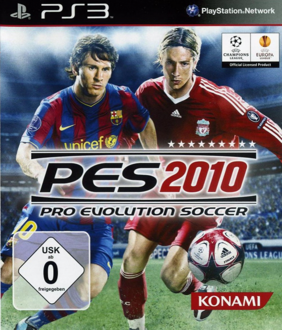 PES 2010 - Pro Evolution Soccer — box-2D (DE)