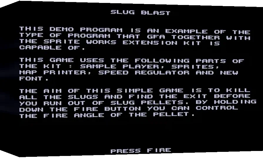 Slug Blast — box-3D (WOR)