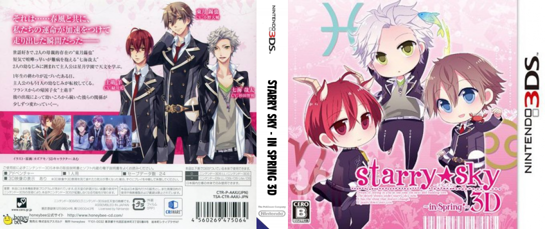 Starry Sky - In Spring 3d — box-texture (JP)