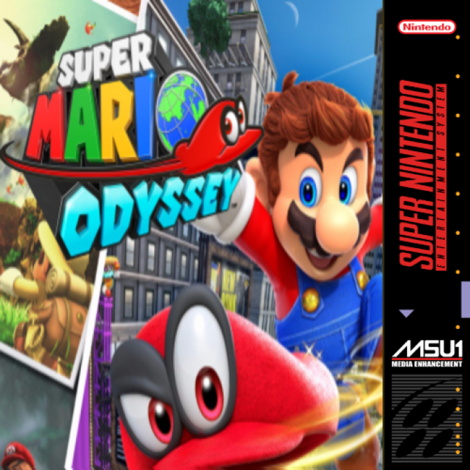 Super Mario Odyssey box art
