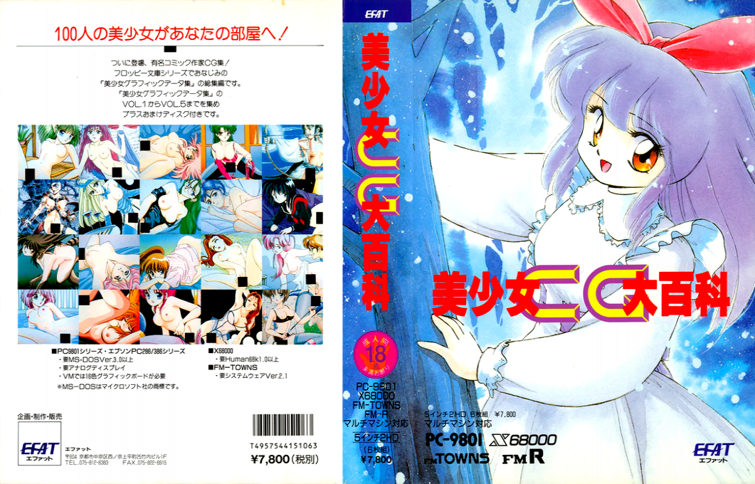 Bishoujo Cg Daihyakka — box-texture (JP)