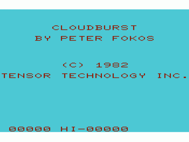 Cloudburst — sstitle (WOR)