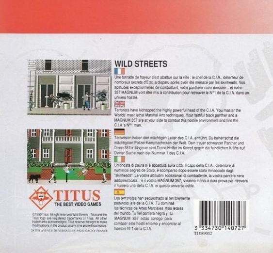 Wild Streets — box-2D-back (EU)