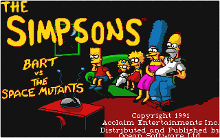 Simpsons, The - Bart Vs. The Space Mutants — sstitle (EU)