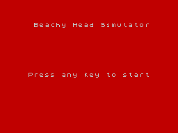 Beachy Head Simulator — sstitle (WOR)