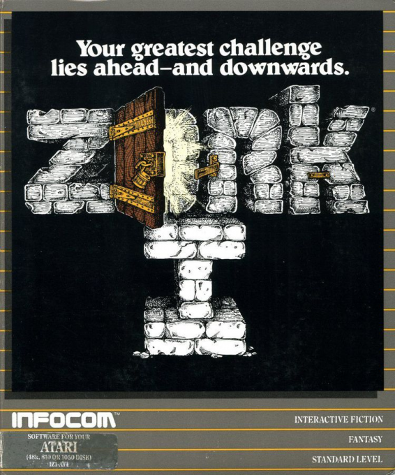 Zork 1 - The Great Underground Empire box art
