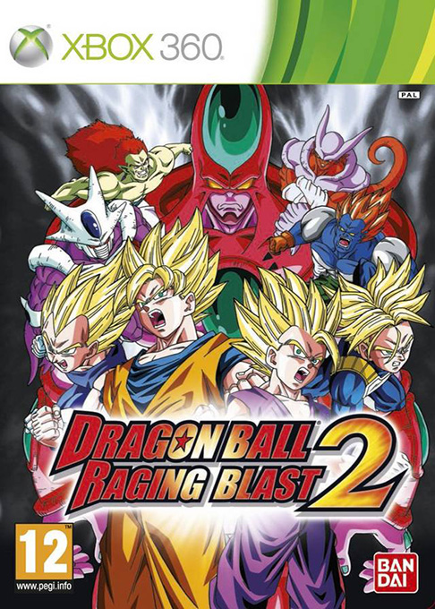 Dragon Ball - Raging Blast 2 — box-2D (EU)