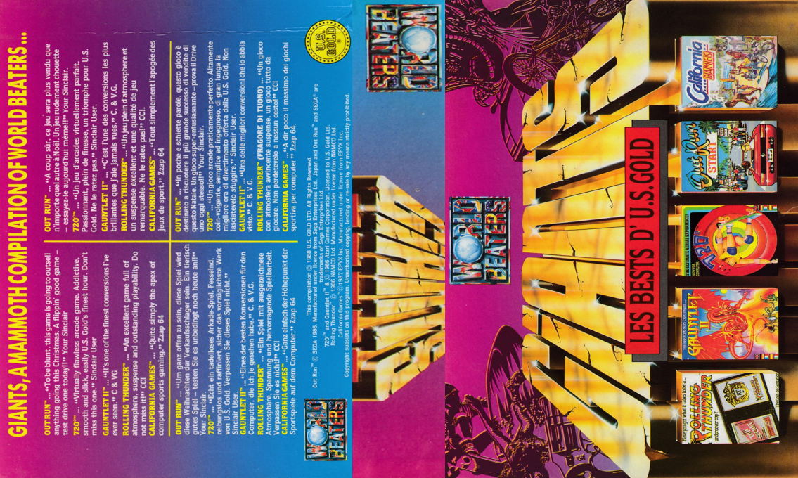 Giants - Les Bests D'U.S.Gold — box-texture (EU)