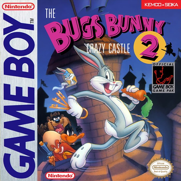 Bugs Bunny Crazy Castle 2, The box art