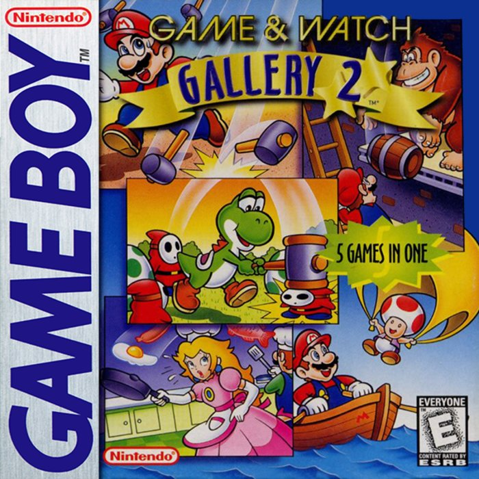 Game And Watch Gallery 2 box art