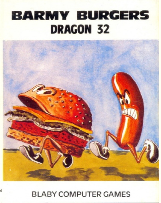 Barmy Burgers — box-2D (EU)