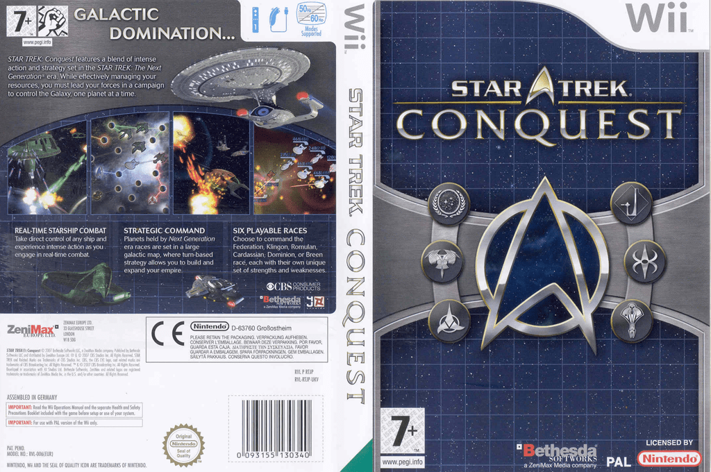 Star Trek - Conquest — box-texture (EU)