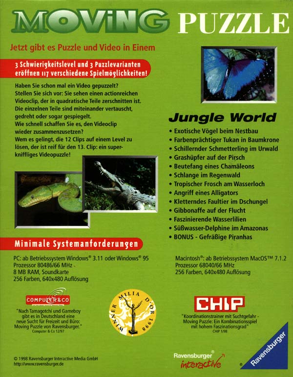 Moving Puzzle: Jungle World — box-2D-back (WOR)