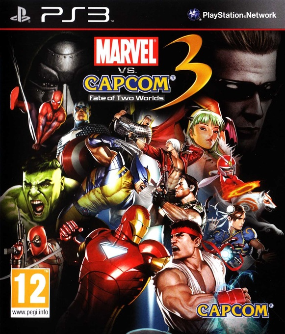 Marvel vs. Capcom 3 - Fate of Two Worlds — box-2D (EU)