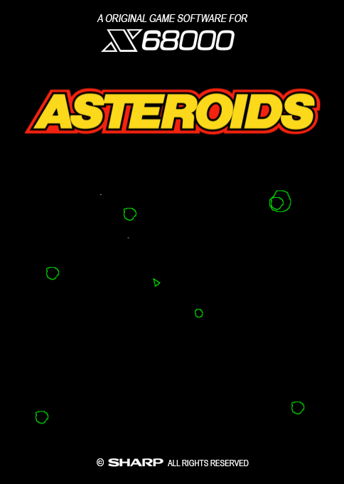 Asteroids box art