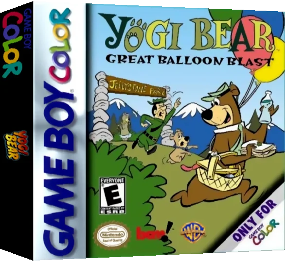 Yogi Bear - Great Balloon Blast — box-3D (US)