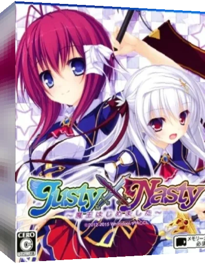Justy x Nasty - Maou Hajime Mashita — box-3D (JP)