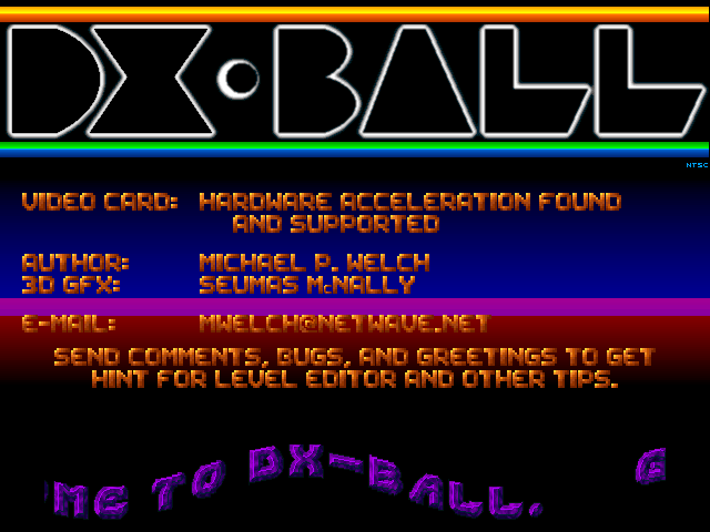 DX-Ball box art