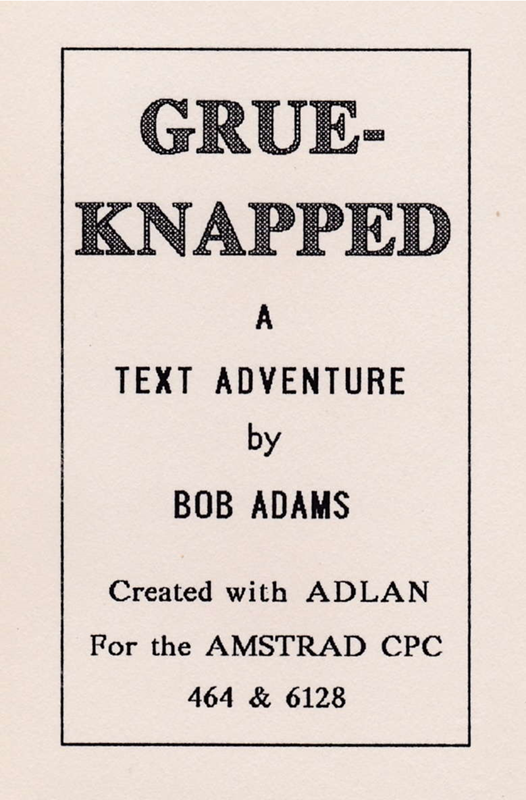 Grue-knapped! box art