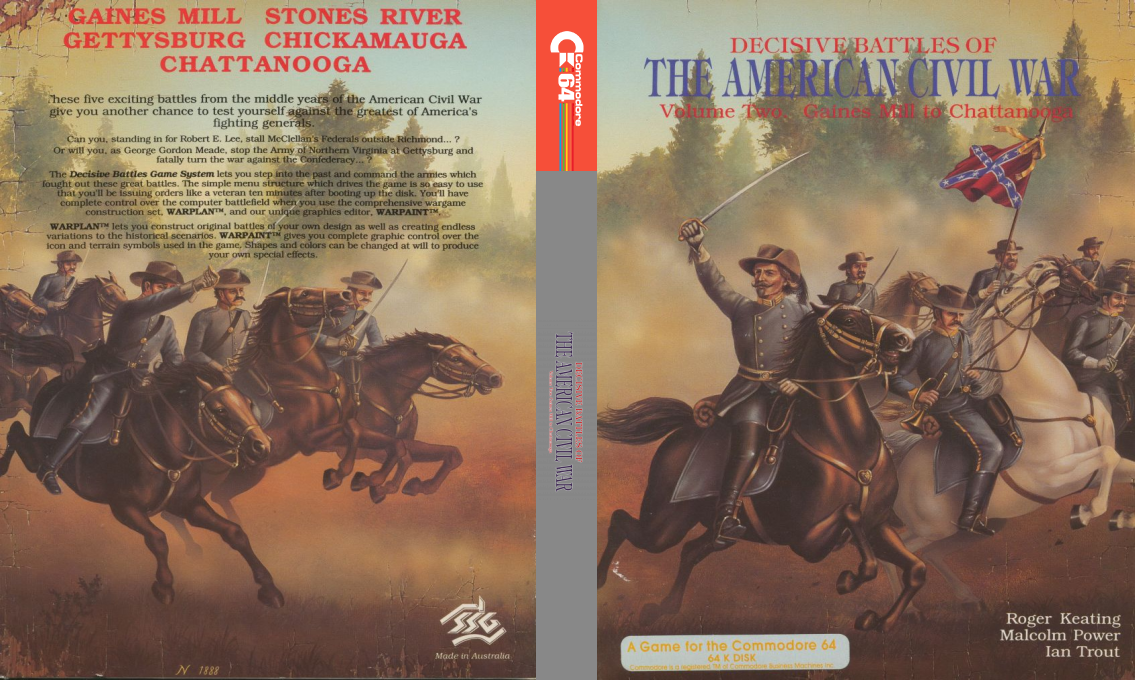 Decisive Battles Of The American Civil War Vol.2 — box-texture (US)