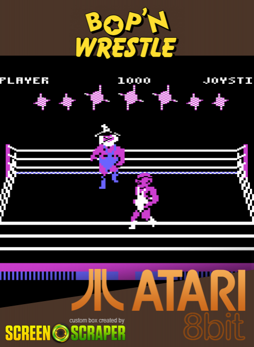 Bop 'n Wrestle — box-2D (SS)