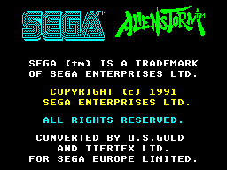 Alien Storm — sstitle (EU)