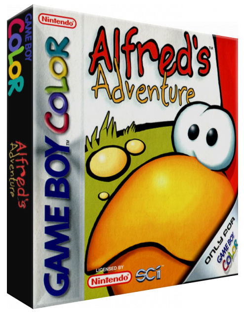 Alfred's Adventure — box-3D (EU)