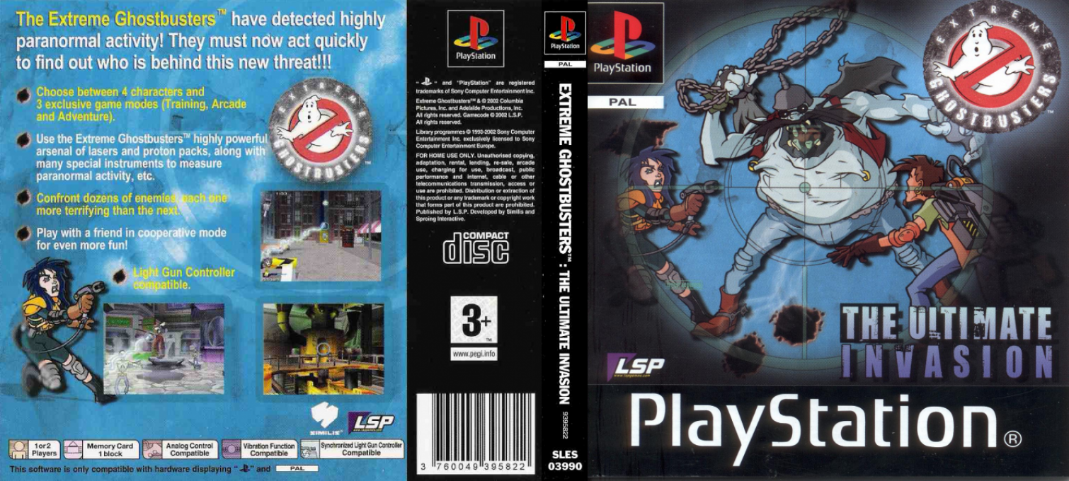 Extreme Ghostbusters - The Ultimate Invasion — box-texture (EU)