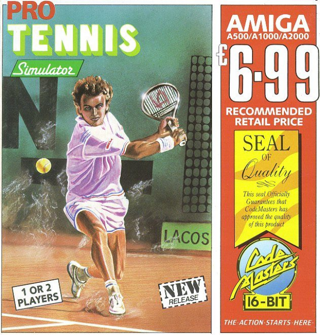 Pro Tennis Simulator box art
