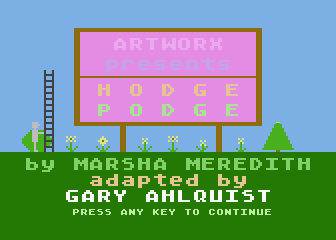 Hodge Podge — sstitle (WOR)