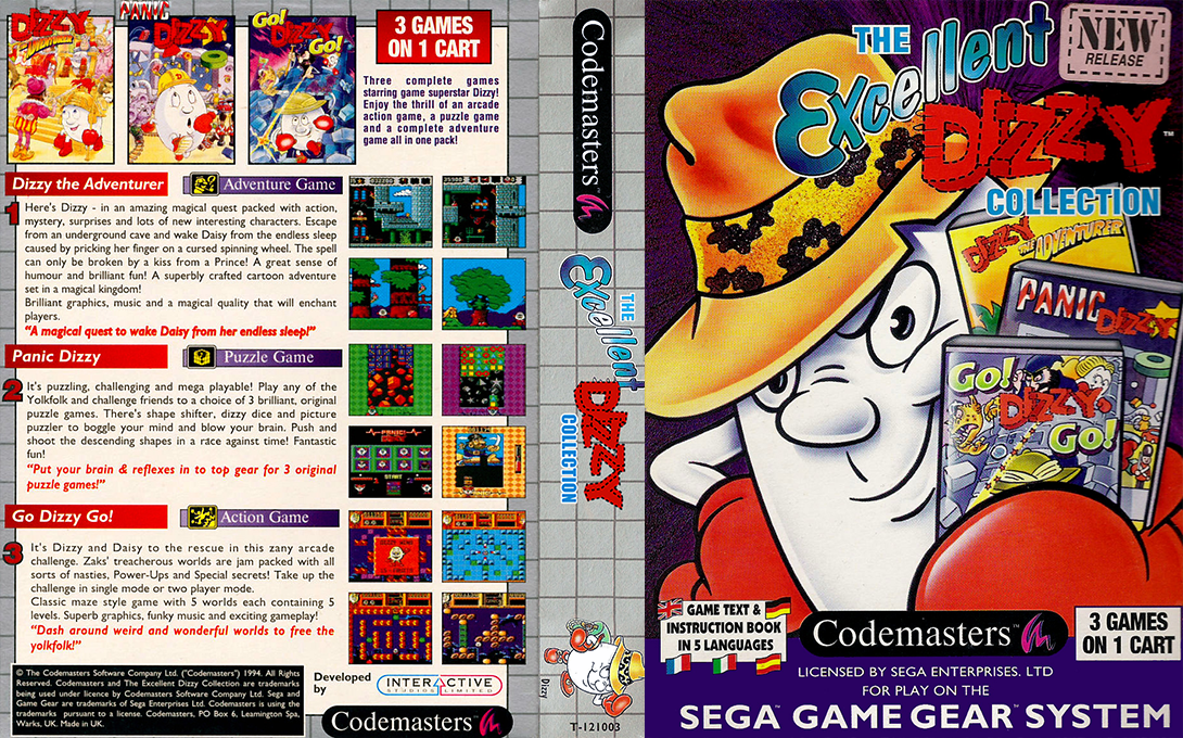 Excellent Dizzy Collection, The — box-texture (EU)