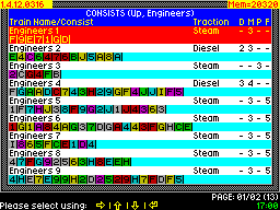 Model Railway Timetable Software — ss (WOR)