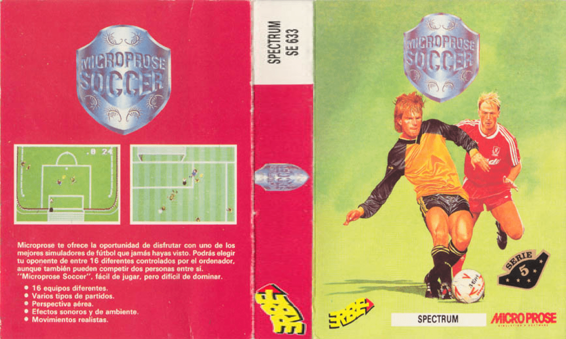 Microprose Soccer — box-texture (SP)
