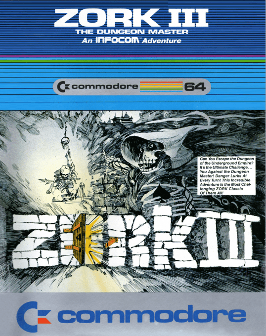 Zork 3 - The Dungeon Master box art