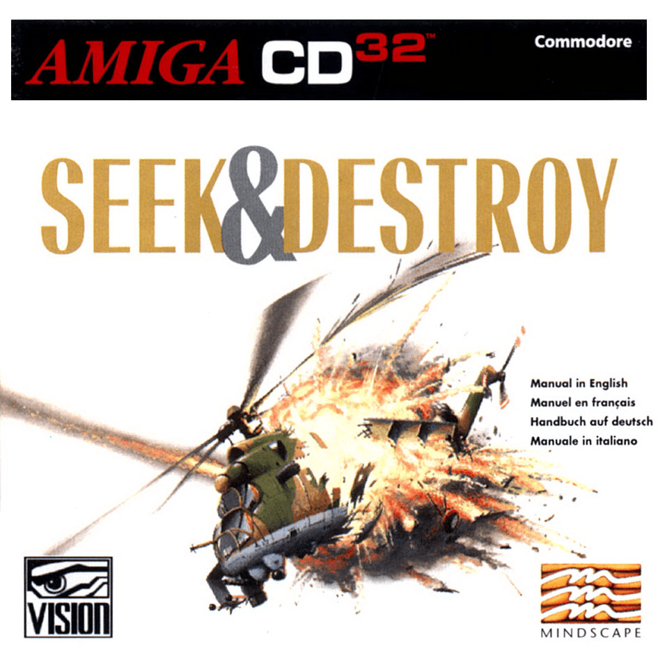 Seek and Destroy box art