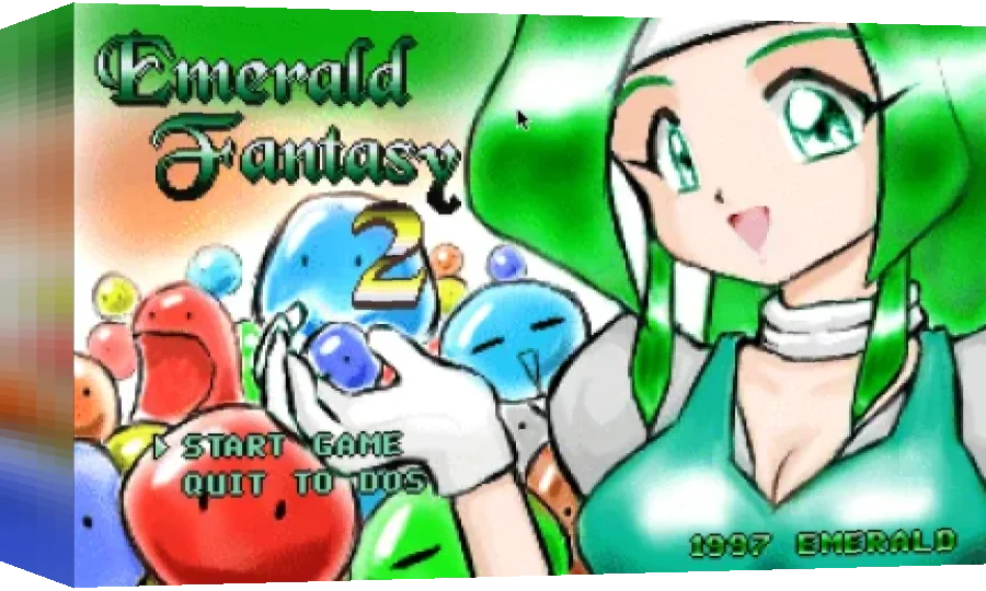 Emerald Fantasy II — box-3D (WOR)