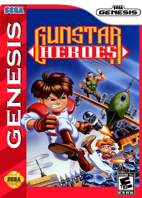 Gunstar Heroes box art