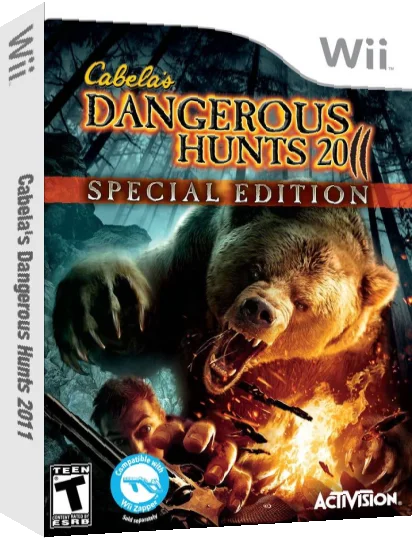 Cabela's Dangerous Hunts 2011 - Special Edition — box-3D (US)