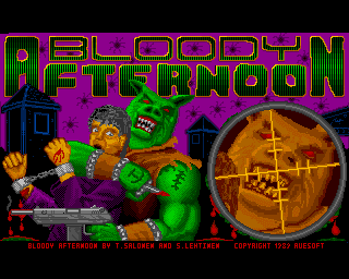 Bloody Afternoon — sstitle (WOR)