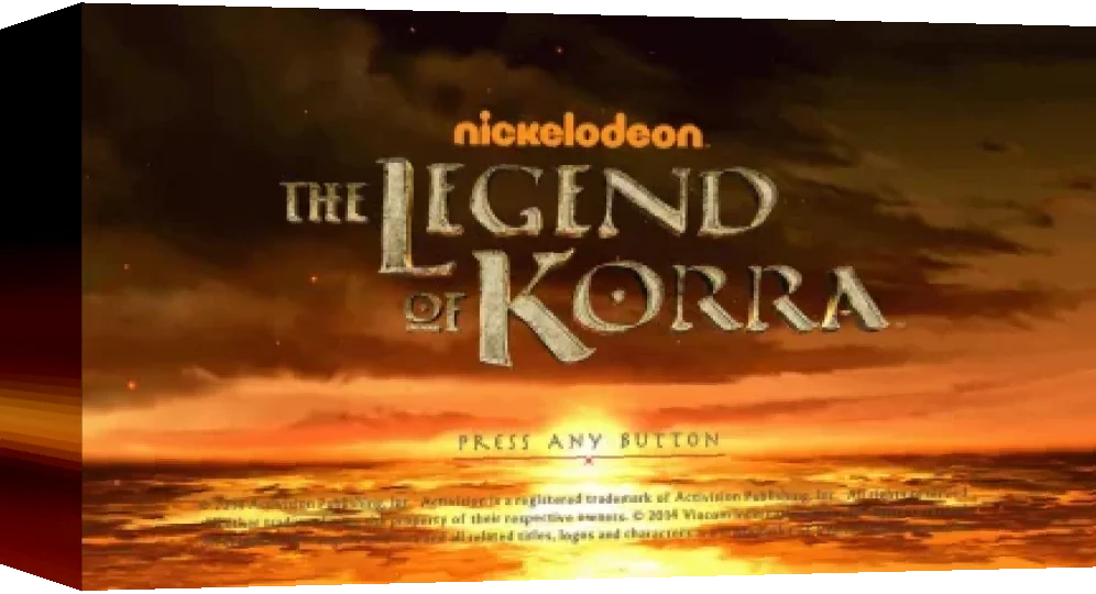 Legend of Korra, The — box-3D (EU)