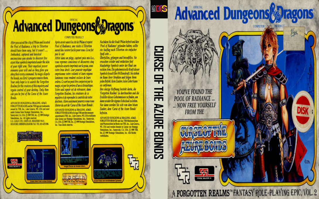 Curse Of The Azure Bonds — box-texture (EU)